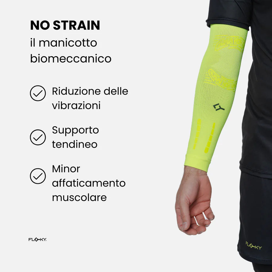 Floky NO-STRAIN White Double Sleeve