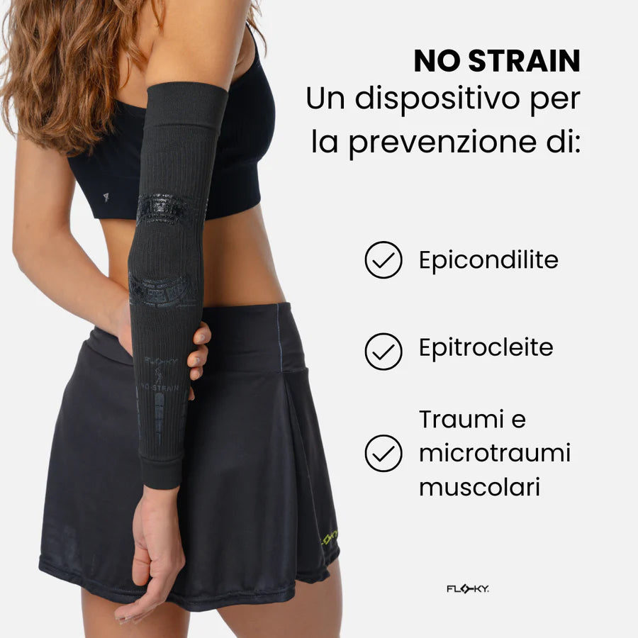 Floky NO-STRAIN White Double Sleeve