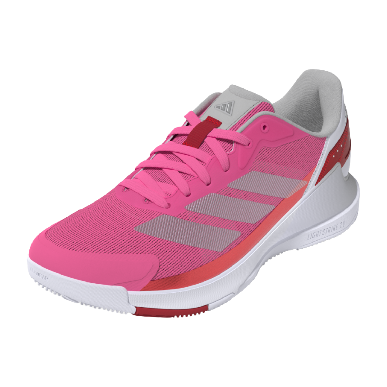 Adidas Crazyquick LS Padel Femme Rose Lucide