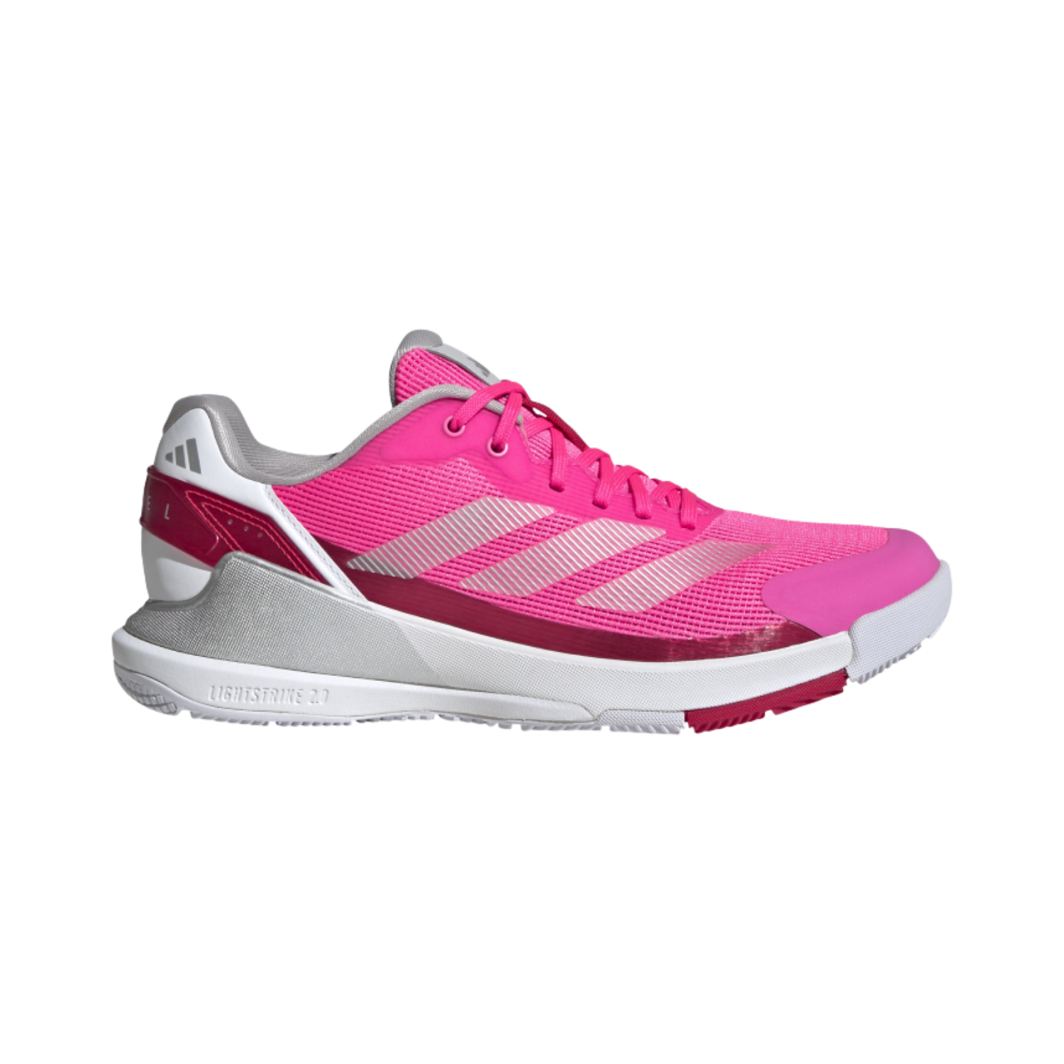 Adidas Crazyquick LS Padel Femme Rose Lucide